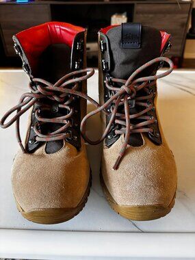 Coach City Hiker Hybrid Tan Brown 9.5 Boots - Gucci Versace Timberland Chukka